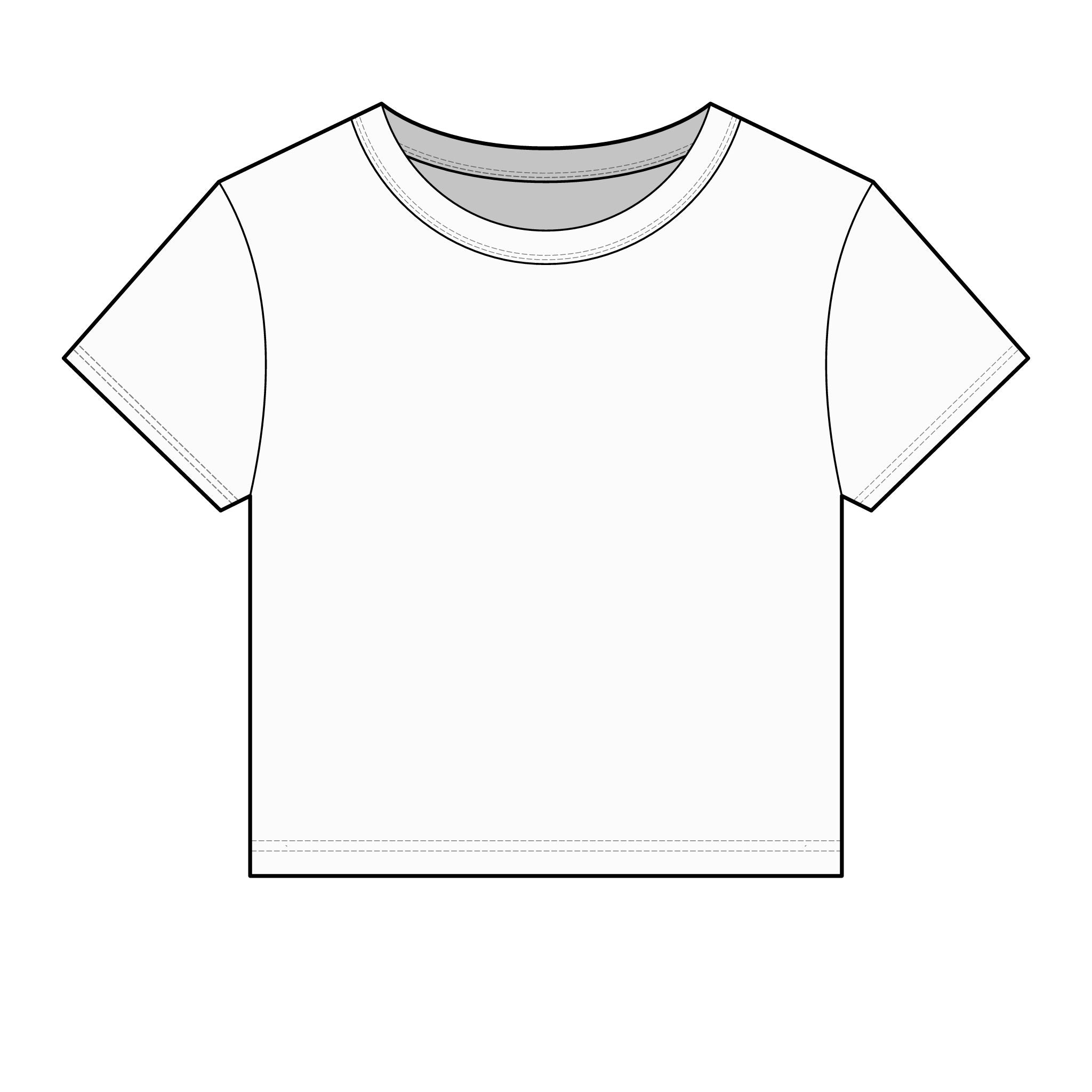 Women's Micro Rib Baby Tee — Cropped Ribbed Baby T-Shirt Etwalo