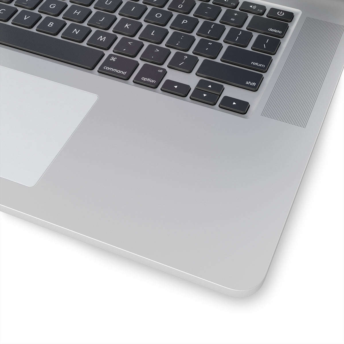 Kiss-Cut Stickers — Minimal Silver Laptop Decal Pack Etwalo