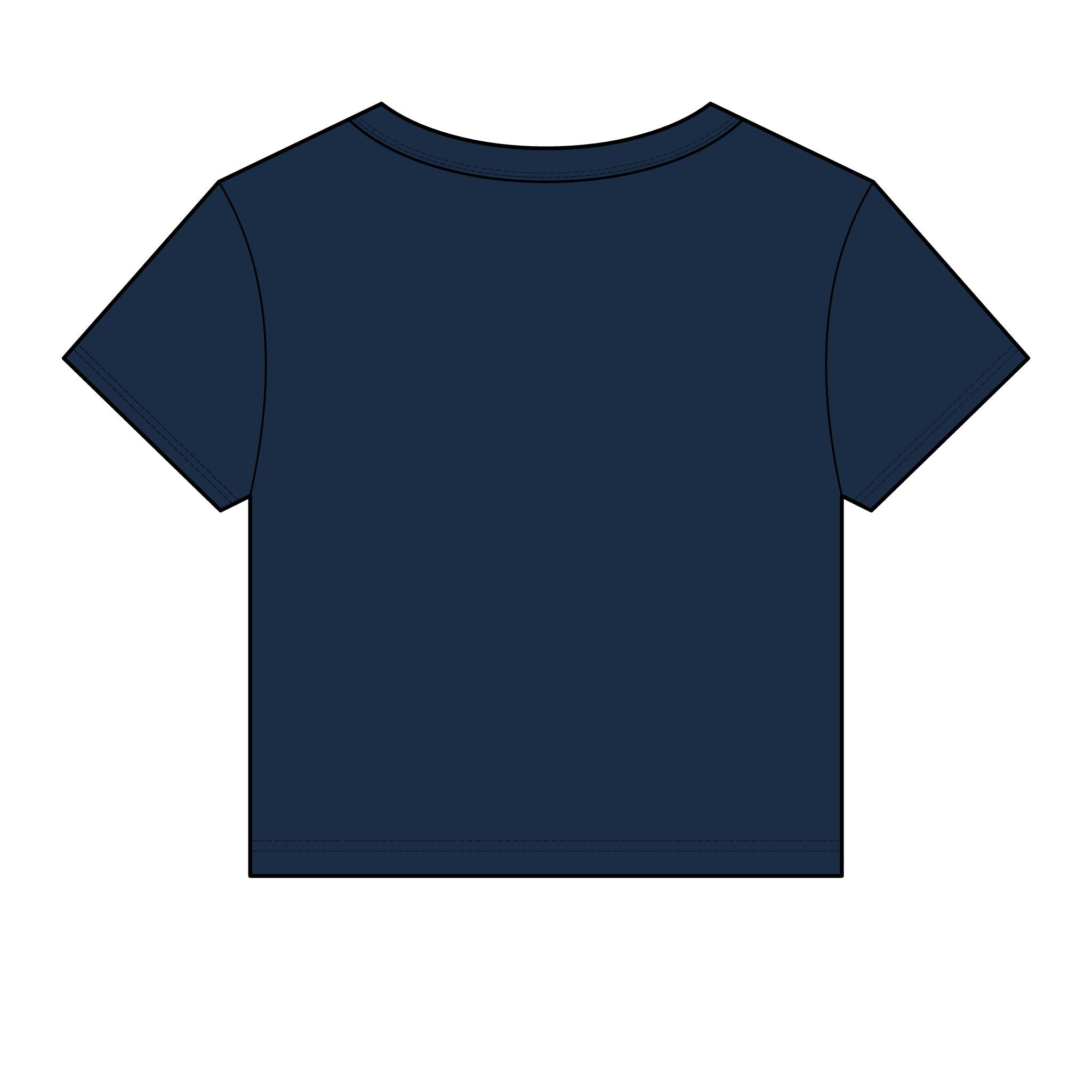 Women's Micro Rib Baby Tee — Cropped Ribbed Baby T-Shirt Etwalo